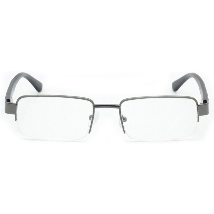 Dachuan Optical DRM368043 China Supplier Metal Half Rim Reading Glasses with Spring Hinge (20)