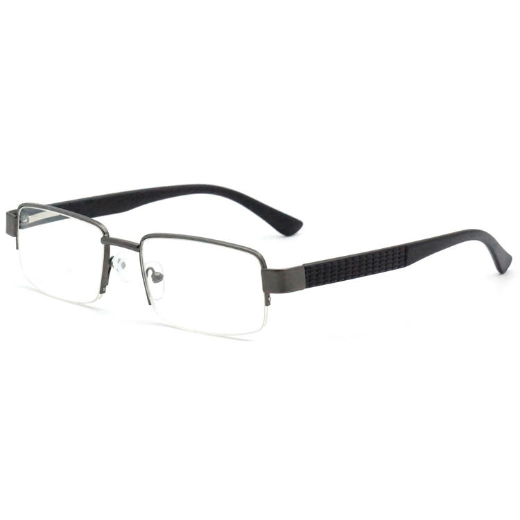 Dachuan Optical DRM368043 China Supplier Metal Half Rim Reading Glasses with Spring Hinge (21)