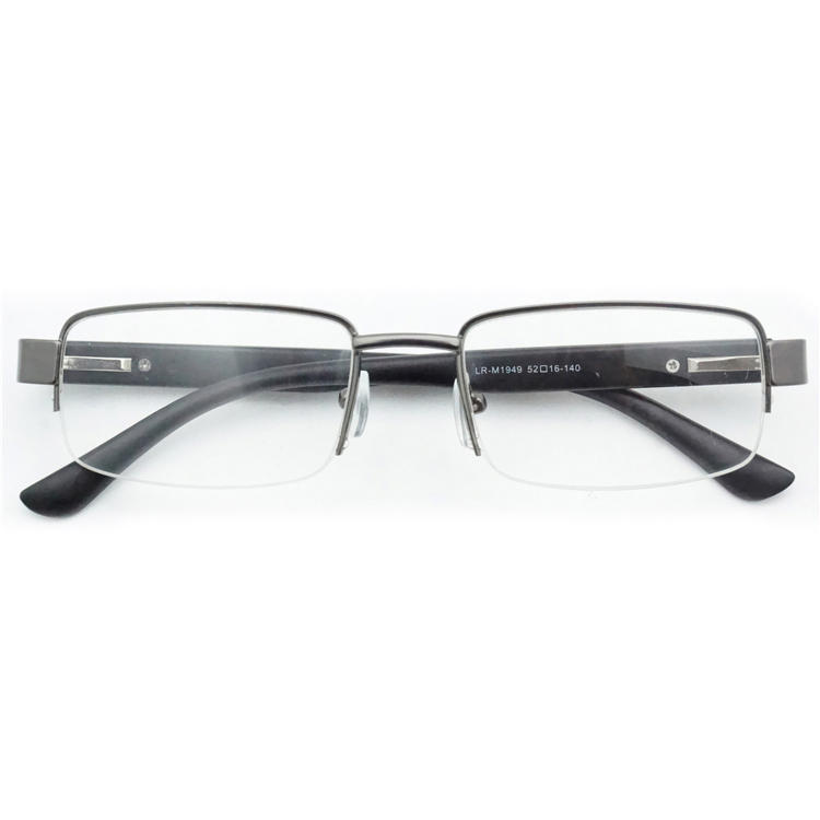 Dachuan Optical DRM368043 China Supplier Metal Half Rim Reading Glasses with Spring Hinge (25)