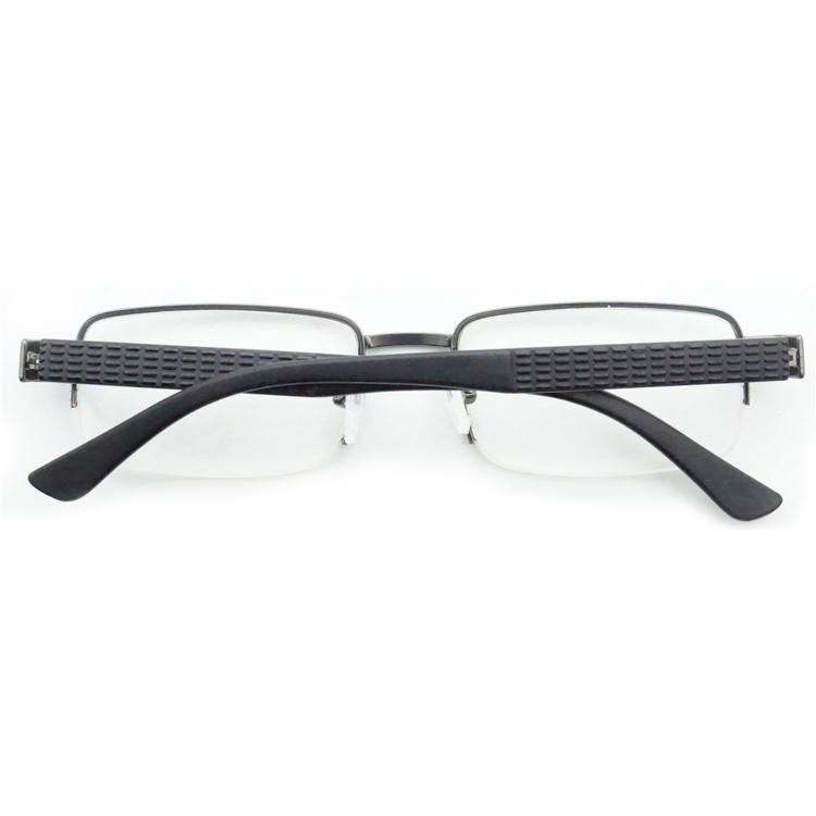 Dachuan Optical DRM368043 China Supplier Metal Half Rim Reading Glasses with Spring Hinge (26)