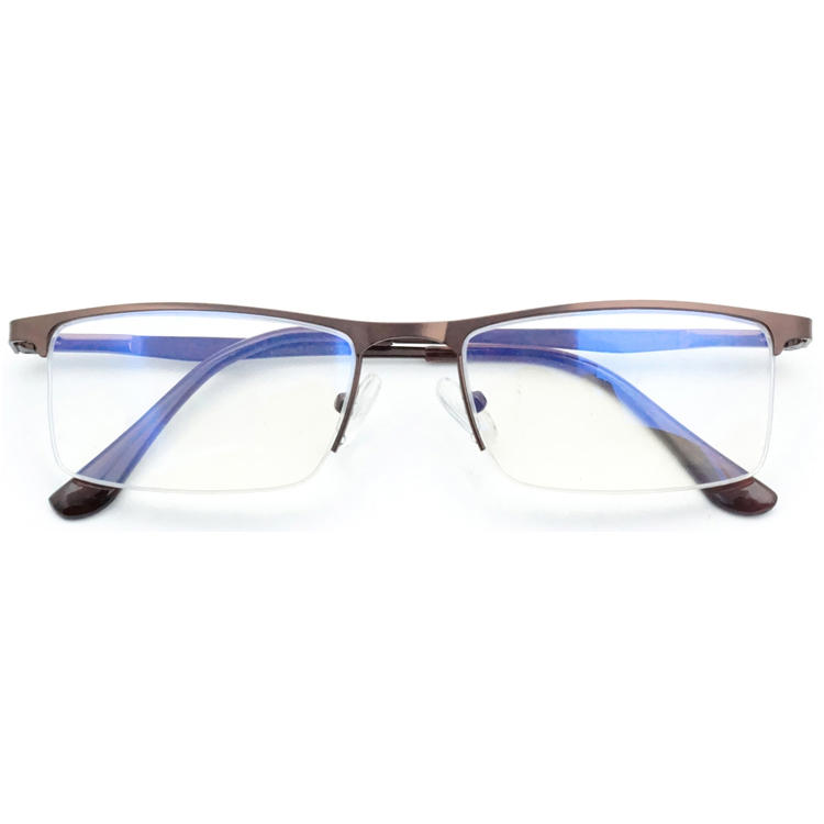 Dachuan Optical DRM368048 China Supplier Metal Half Rim Reading Glasses with Blue Light Blocking  (10)