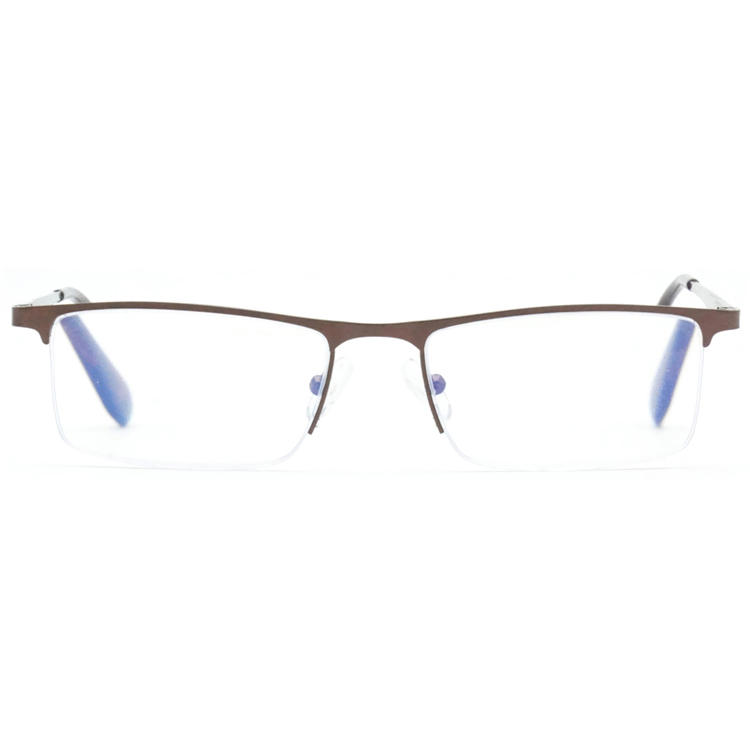 Dachuan Optical DRM368048 China Supplier Metal Half Rim Reading Glasses with Blue Light Blocking  (4)