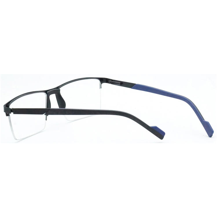Dachuan Optical DRM368051 China Supplier Classic Design Metal Half Rim Reading Glasses with Spring Hinge (9)