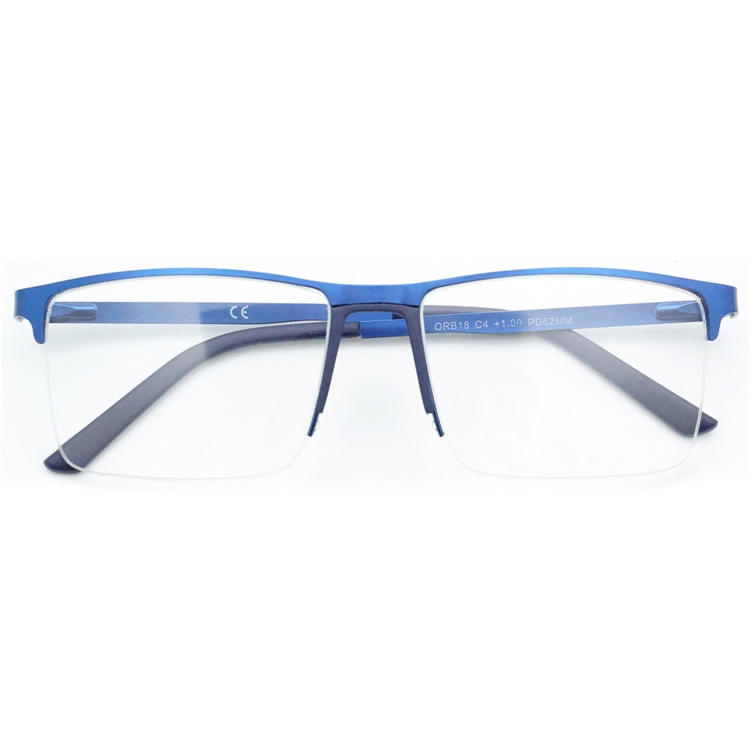 Dachuan Optical DRM368054 China Supplier Classic Design Gentlemen Metal Half Rim Reading Glasses  (15)