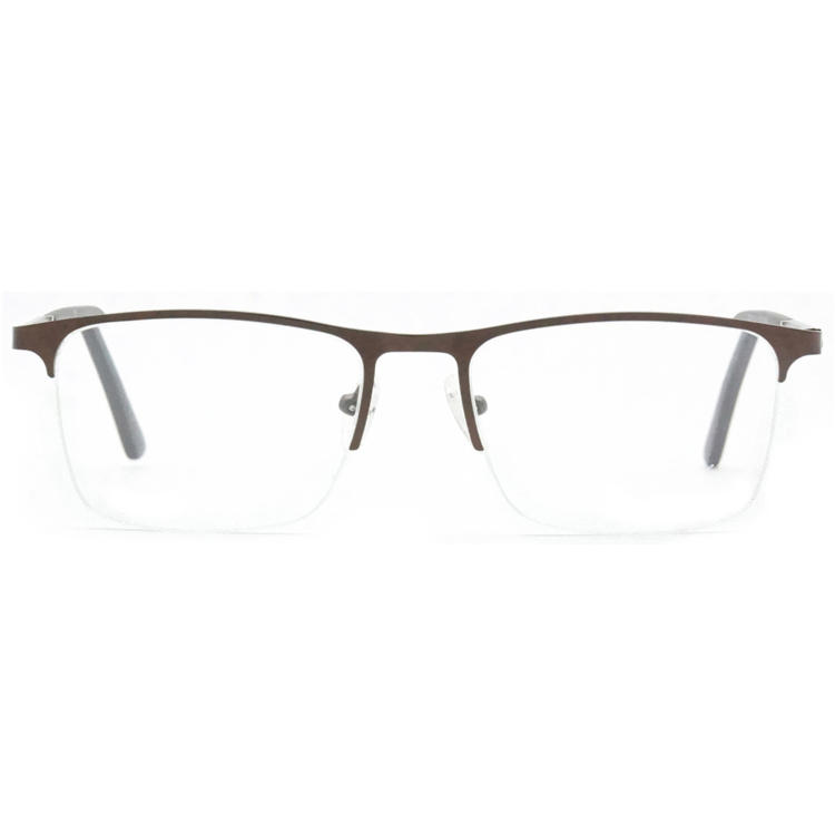 Dachuan Optical DRM368055 China Supplier Retro Design Metal Half Rim Reading Glasses with Metal Hinge (4)