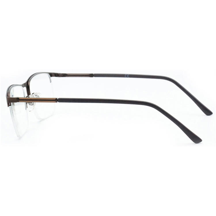Dachuan Optical DRM368055 China Supplier Retro Design Metal Half Rim Reading Glasses with Metal Hinge (7)
