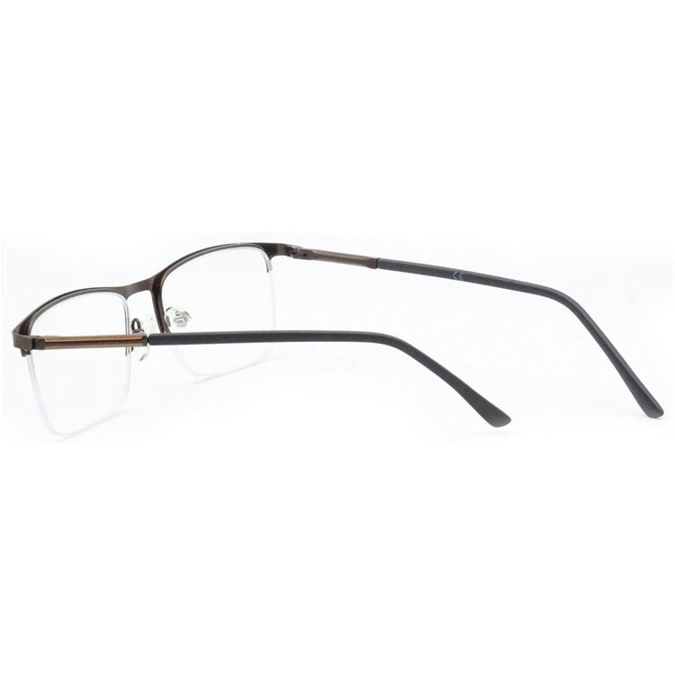 Dachuan Optical DRM368055 China Supplier Retro Design Metal Half Rim Reading Glasses with Metal Hinge (8)