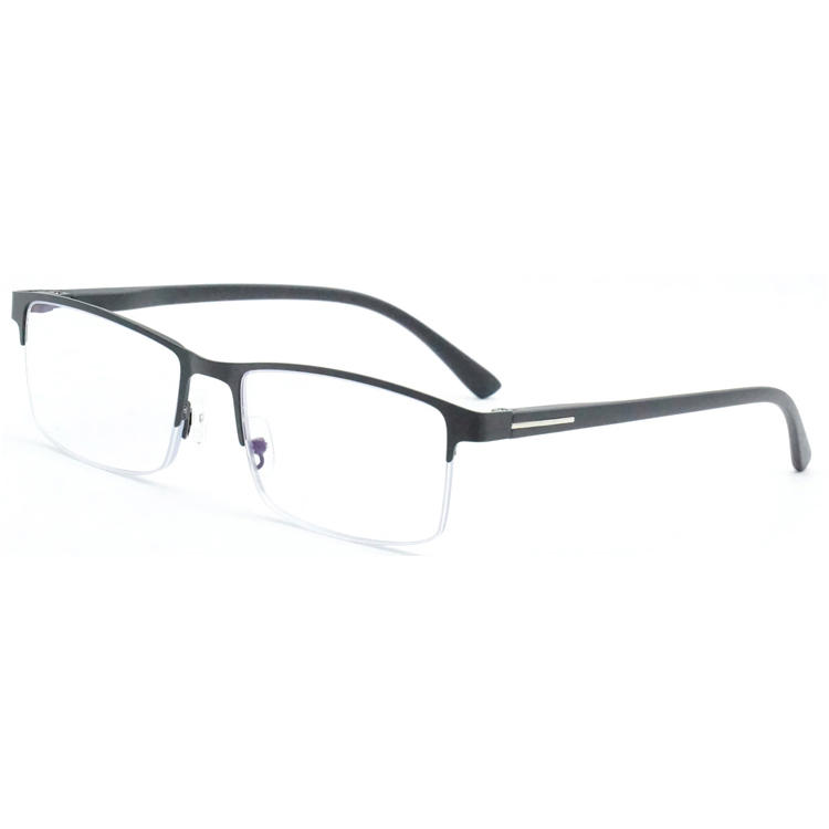 Dachuan Optical DRM368061 China Supplier Men Metal Half Rim Reading Glasses with Plastic Spring Hinge (12)