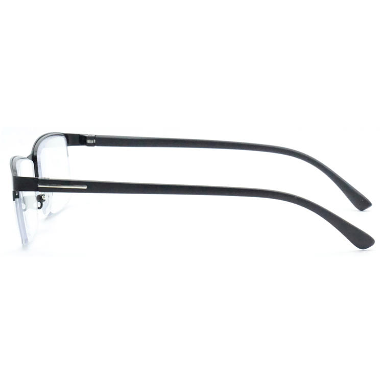 Dachuan Optical DRM368061 China Supplier Men Metal Half Rim Reading Glasses with Plastic Spring Hinge (13)