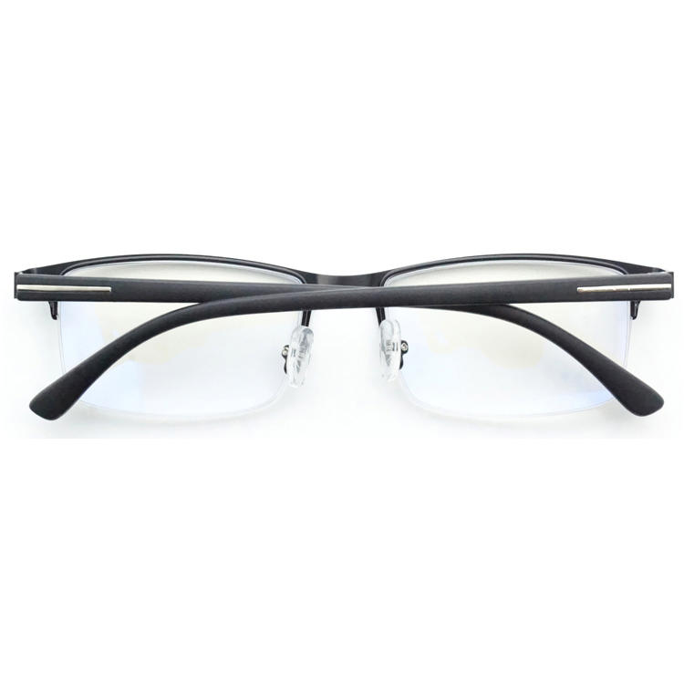 Dachuan Optical DRM368061 China Supplier Men Metal Half Rim Reading Glasses with Plastic Spring Hinge (16)