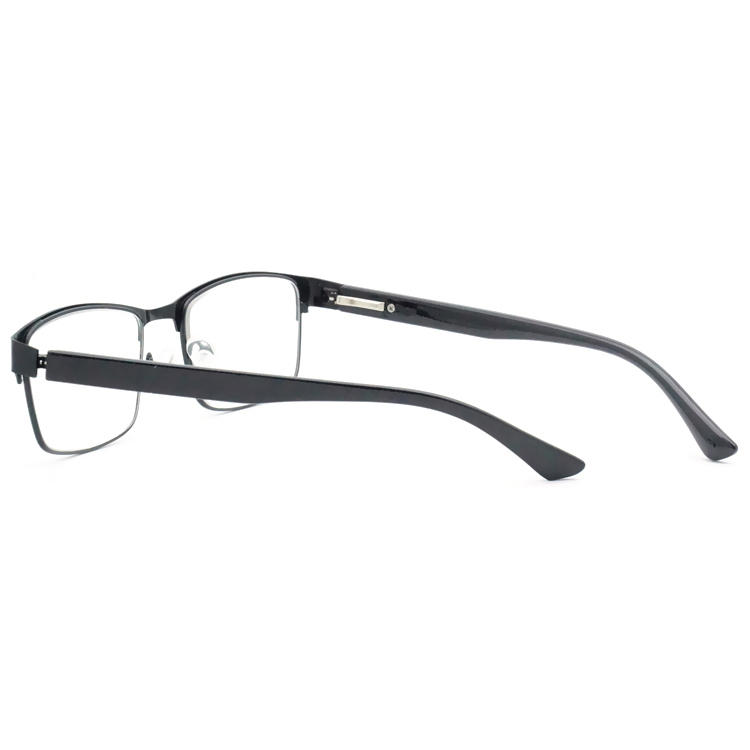 Dachuan Optical DRM368062 China Supplier Men Metal Browline Shaped Reading Glasses with Spring Hinge (7)