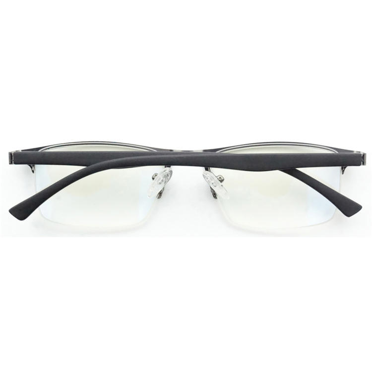 Dachuan Optical DRM368068 China Supplier Metal Classic Men Half Rim Reading Glasses with Plastic Spring Hinge (18)