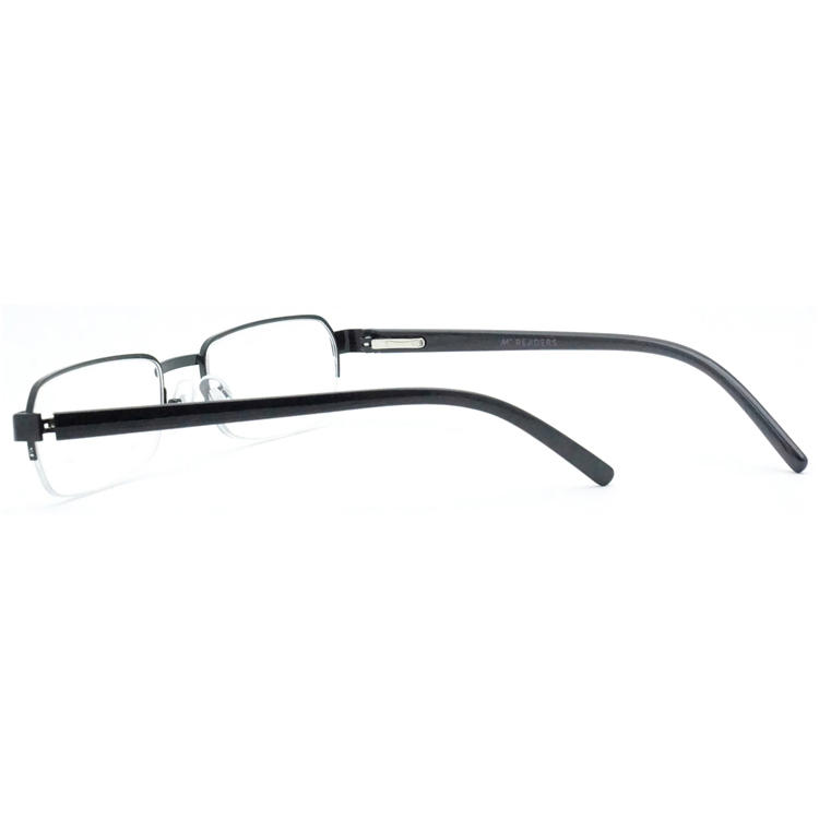 Dachuan Optical DRM368070 China Supplier Classic Style Metal Half Rim Reading Glasses with Spring Hinge (9)