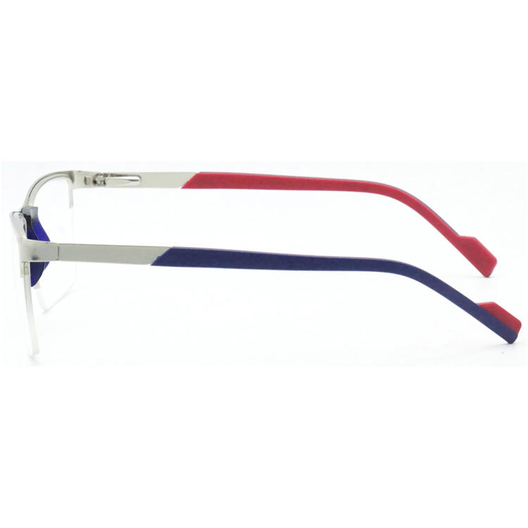 Dachuan Optical DRM368080 China Supplier Metal Half Rim Double Colors Reading Glasses with Spring Hinge (6)