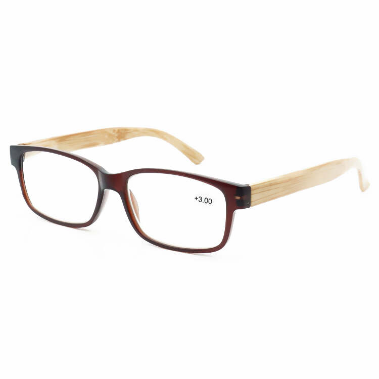 Dachuan Optical DRP102014 China Supplier Men Women Unisex Reading Glasses with wood shiny color (8)
