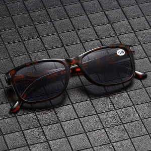 Dachuan Optical DRP102102052-S China Supplier Pillow Horn Shaped Sun Reading Glasses with Plastic Spring Hinge