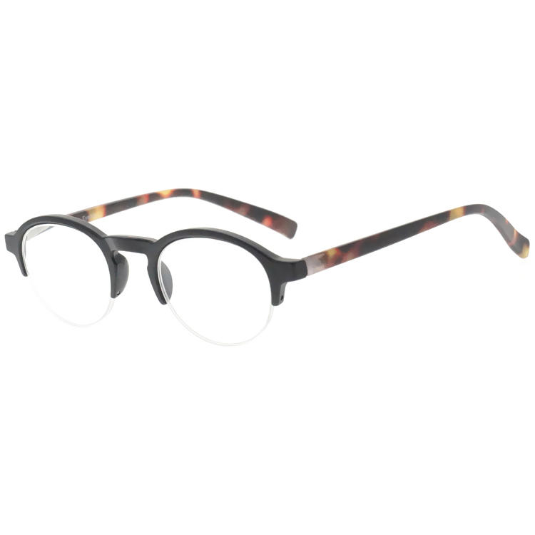Dachuan Optical DRP127154 China Wholesale Retro Half Rim Reading Glasses with Metal Spring Hinge (14)