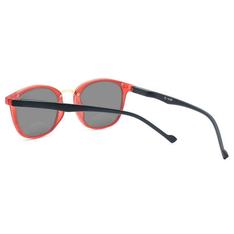 Dachuan Optical DRP131002-SG China Supplier Vintage Frame Plastic Bifocal Sun Reading Glasses with Spring Hinge (13)