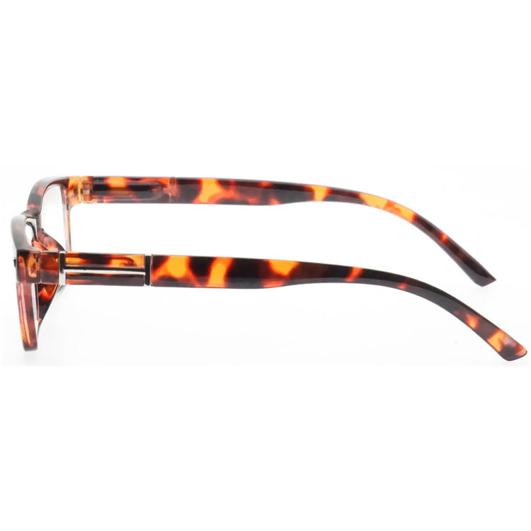 Dachuan Optical DRP131044 China Supplier Rectangle Shape Tortoise Reading Glasses with Plastic Spring Hinge (9)