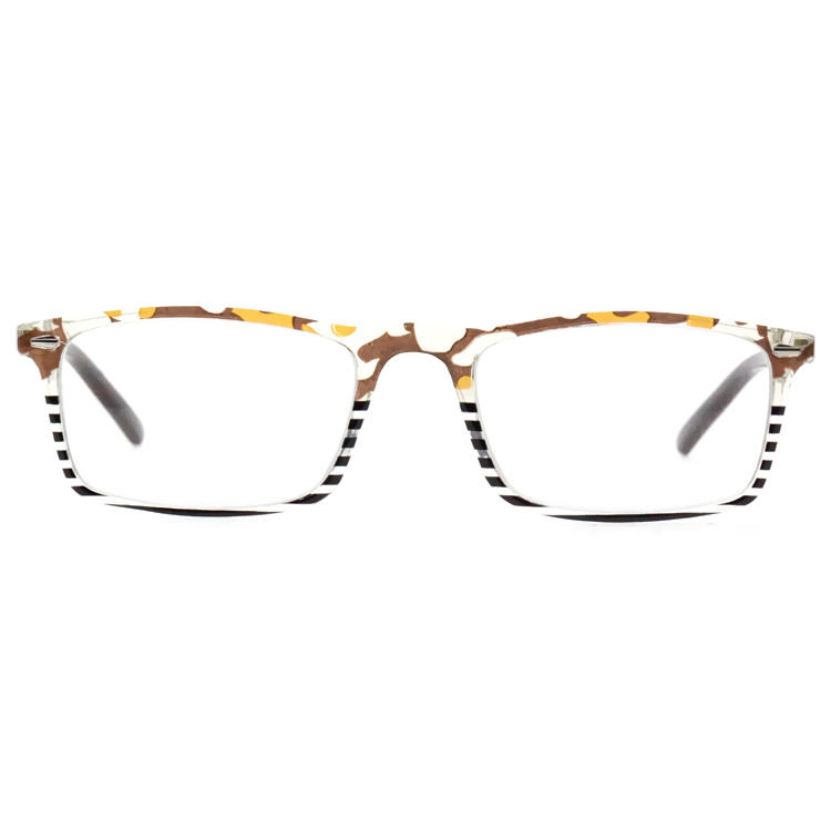 Dachuan Optical DRP131047 China Supplier Unisex Fashion Pattern Reading Glasses with Metal Spring Hinge (1)