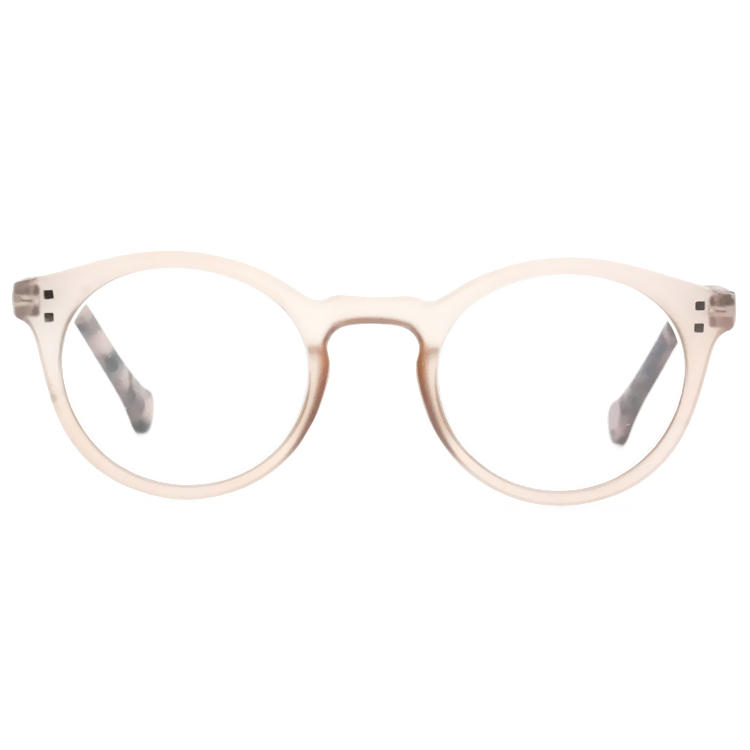 Dachuan Optical DRP131049 China Supplier Retro Matt Pattern Reading Glasses with Plastic Spring Hinge (1)