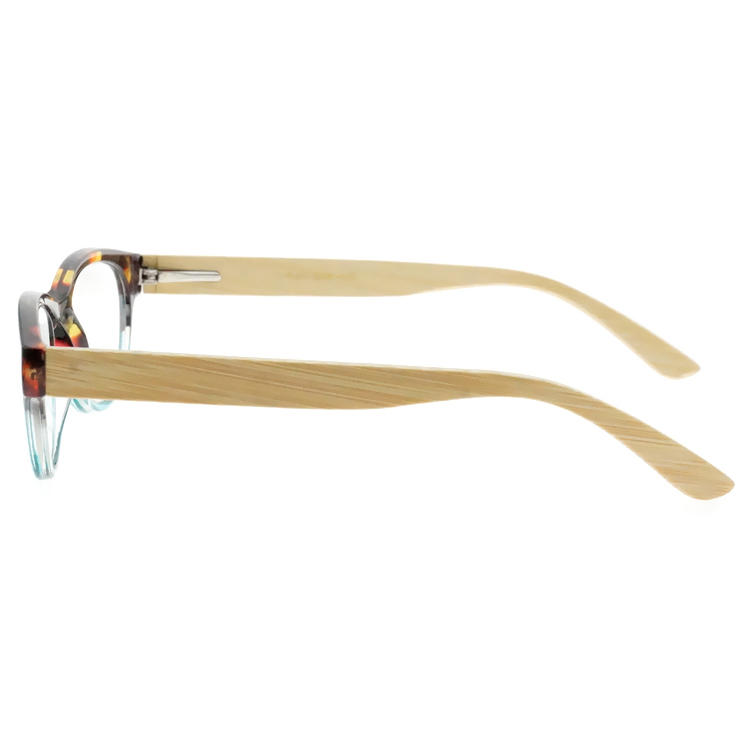 Dachuan Optical DRP131068 China Supplier Fashion Design Double Colors Reading Glasses with Real Wooden Legs (19)