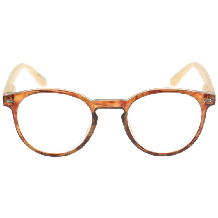 Dachuan Optical DRP131071 China Wholesale Unisex Vintage Design Readers Reading Glasses with Wood Pattern Legs (7)