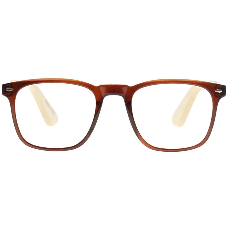 Dachuan Optical DRP131072 China Wholesale New Trendy Real Wood Legs Reading Glasses with Front Paint Frame (6)
