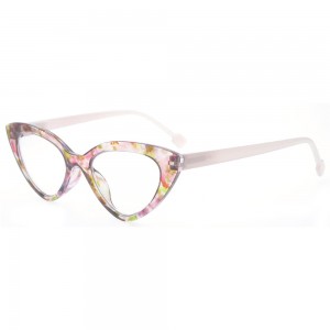Dachuan Optical DRP131126 China Wholesale Trendy Colorful Plastic Reading Glasses with Cateye Shape