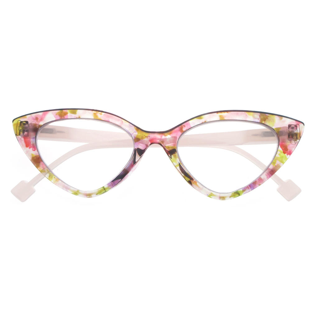 Dachuan Optical DRP131126 China Wholesale Trendy Colorful Plastic Reading Glasses with Cateye Shape (6)