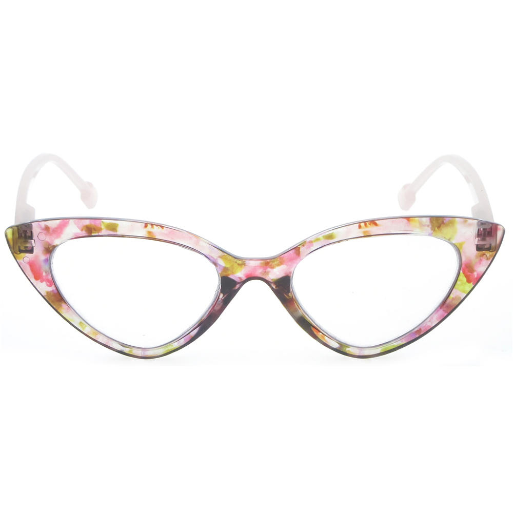 Dachuan Optical DRP131126 China Wholesale Trendy Colorful Plastic Reading Glasses with Cateye Shape (9)
