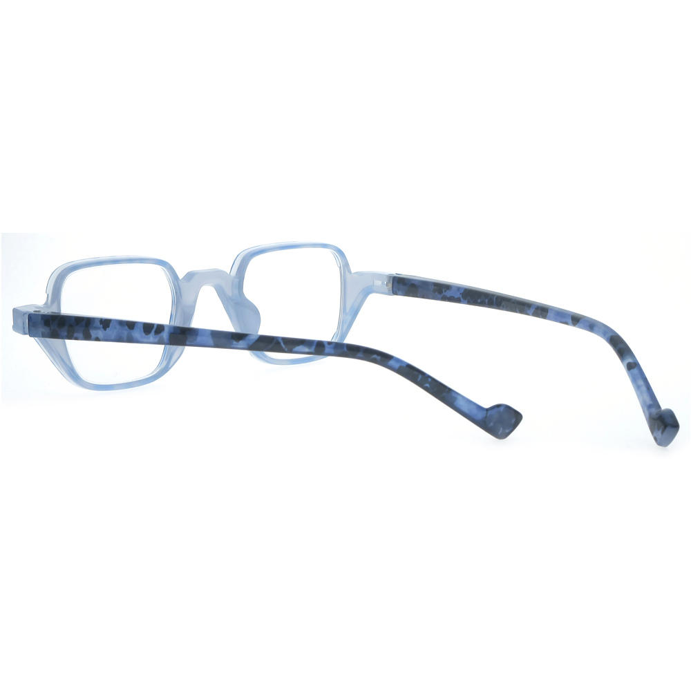 Dachuan Optical DRP131127 China Wholesale Trendy Design Double Colors Plastic Reading Glasses with Spring Hinge (11)