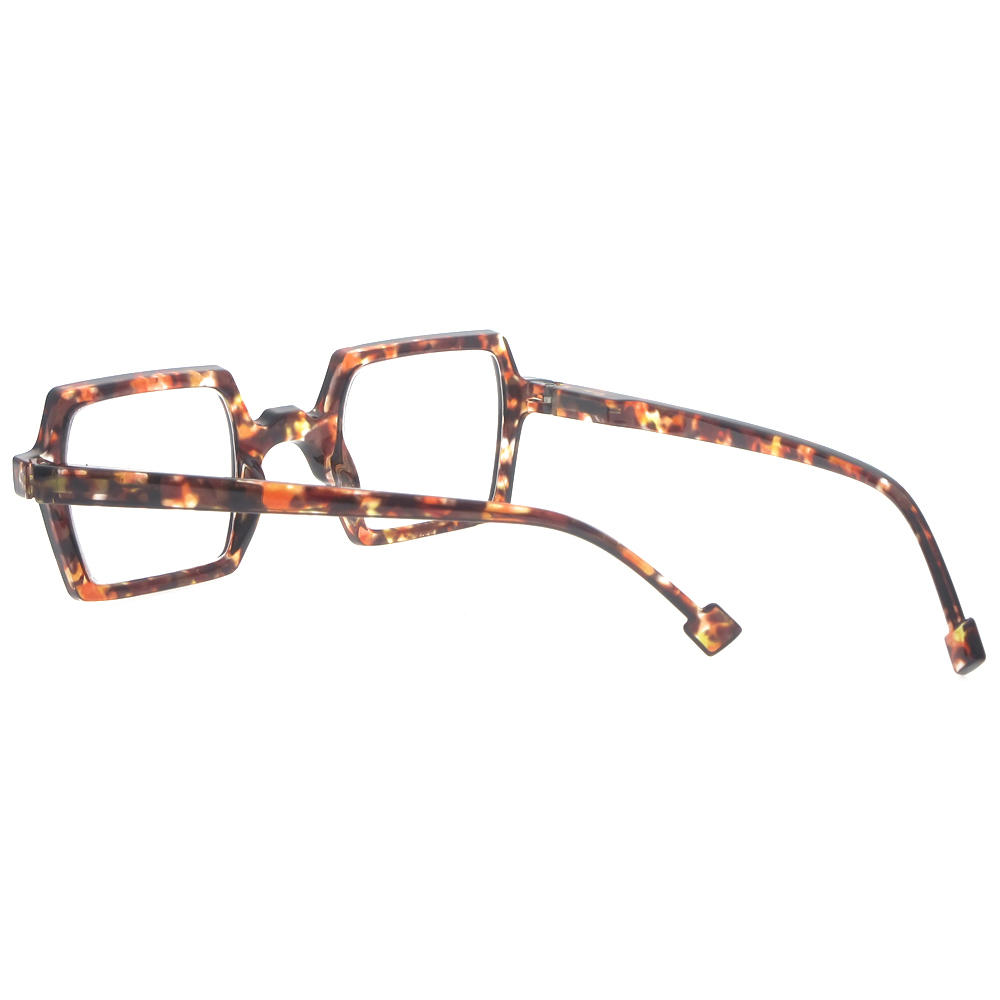 Dachuan Optical DRP131128 China Wholesale New Fashion Design Square Shape Plastic Reading Glasses with Pattern Frame (11)