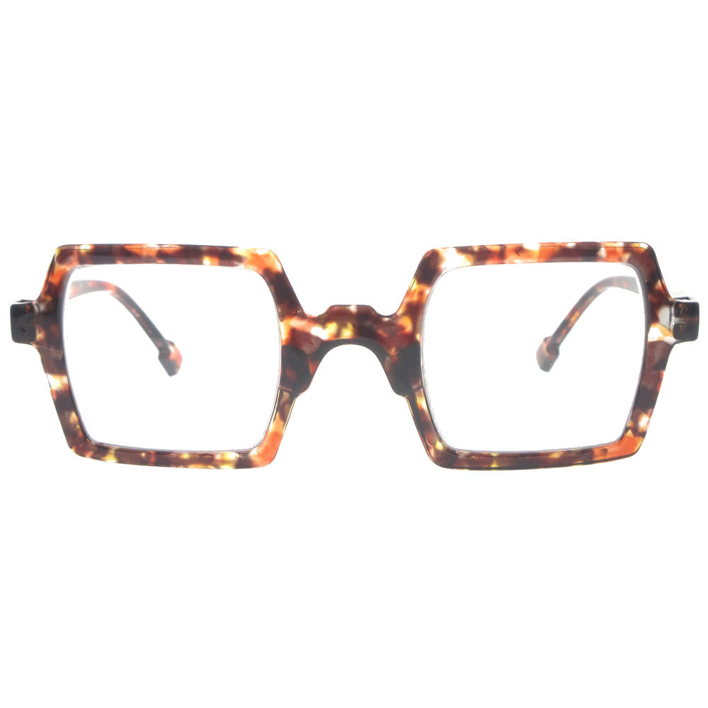 Dachuan Optical DRP131128 China Wholesale New Fashion Design Square Shape Plastic Reading Glasses with Pattern Frame (7)