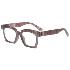 Dachuan Optical DRP131135 China Supplier Oversized Design Reading Glasses With Pattern Frame