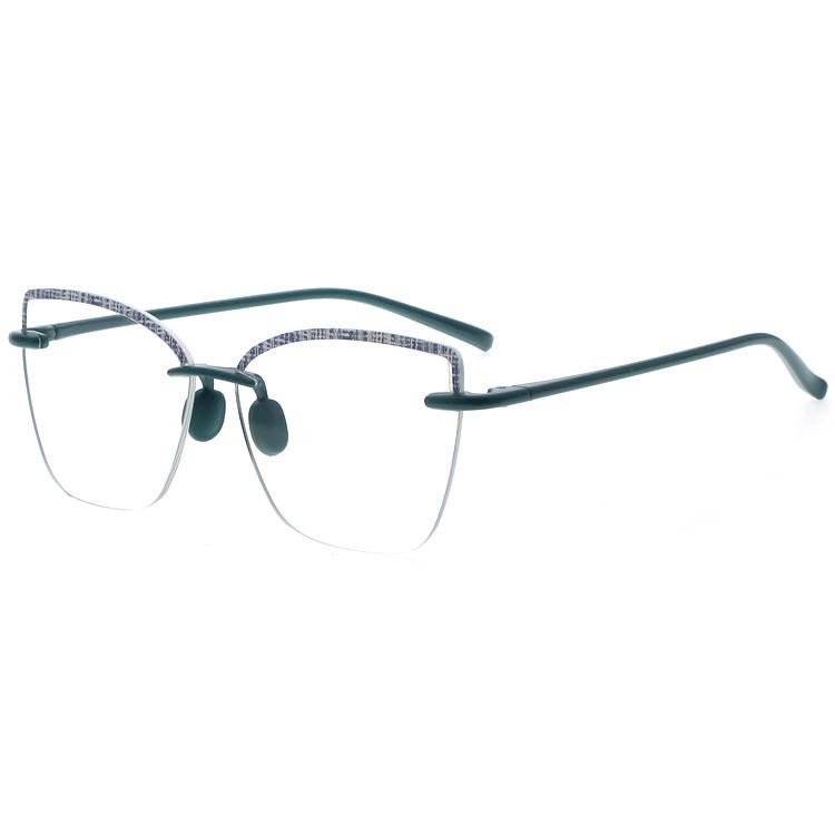 Dachuan Optical DRP131141 China Supplier Fashion Design Reading Glasses With Half Rimless Frame (11)