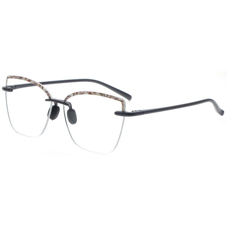 Dachuan Optical DRP131141 China Supplier Fashion Design Reading Glasses With Half Rimless Frame (12)