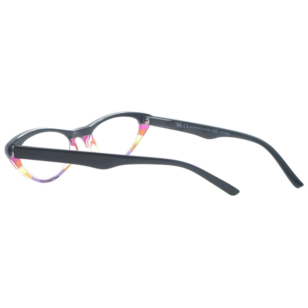 Dachuan Optical DRP141137 China Wholesale Trendy Colorful Plastic Reading Glasses with Cat Eye Shape (10)
