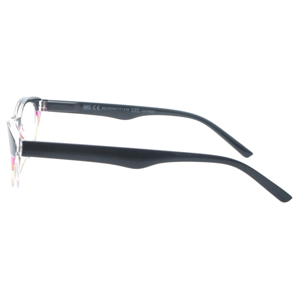 Dachuan Optical DRP141137 China Wholesale Trendy Colorful Plastic Reading Glasses with Cat Eye Shape (9)