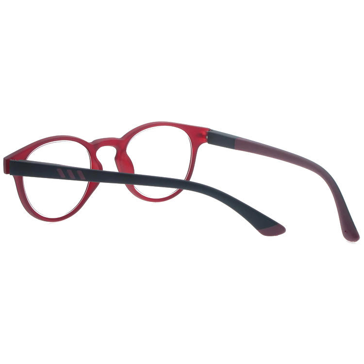 Dachuan Optical DRP153103 China Wholesale Double Colors Frame PC Reading Glasses with Spring Hinge (10)
