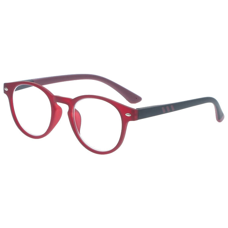 Dachuan Optical DRP153103 China Wholesale Double Colors Frame PC Reading Glasses with Spring Hinge (8)