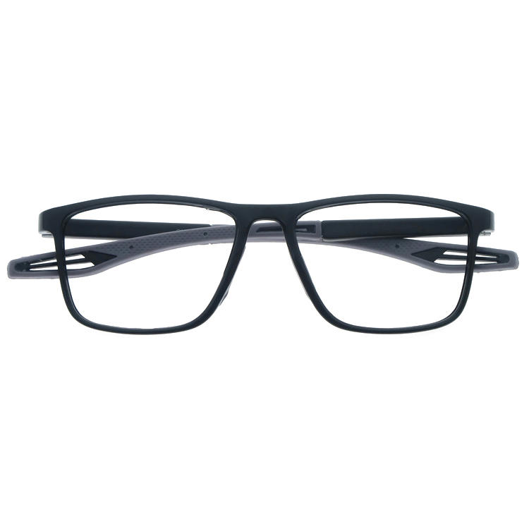 Dachuan Optical DRP153104 China Wholesale Square Shape Men PC Reading Glasses with Silicone Legs (4)