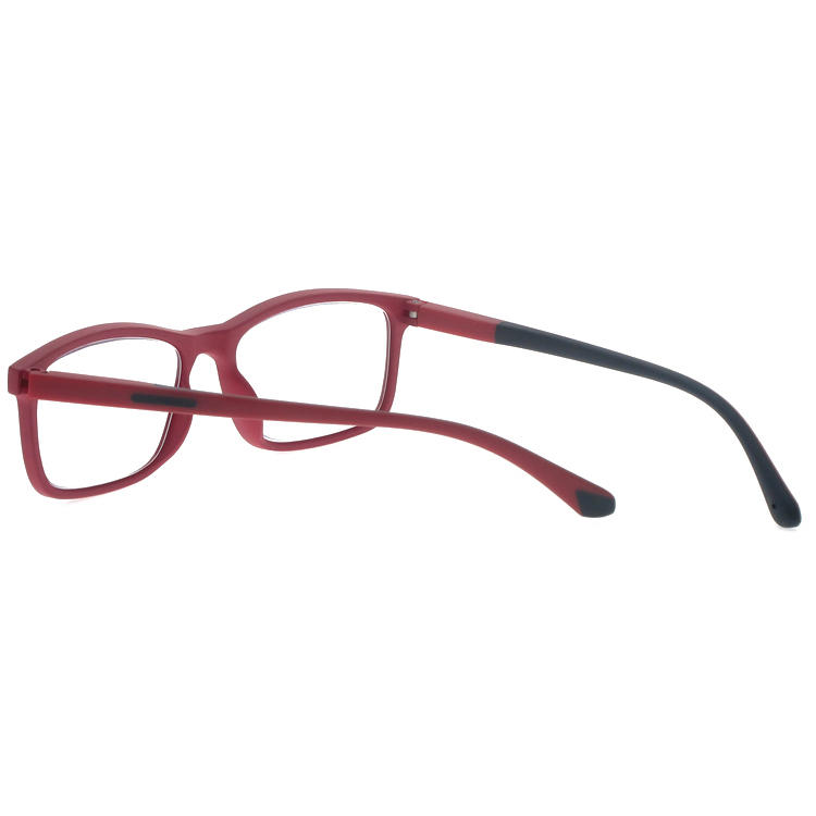Dachuan Optical DRP153106 China Wholesale Rectangle Shape Plastic Reading Glasses with Double Colors Frame (10)