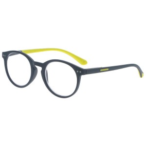 Dachuan Optical DRP153107 China Wholesale Vintage Design PC injection Reading Glasses with Double Colors Frame