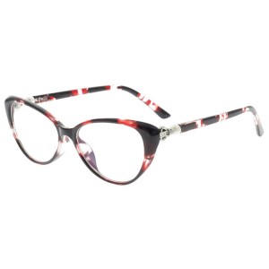 Dachuan Optical DRP157001 China Wholesale Fashionable Ladies Plastic Reading Glasses with Pearls Decoration