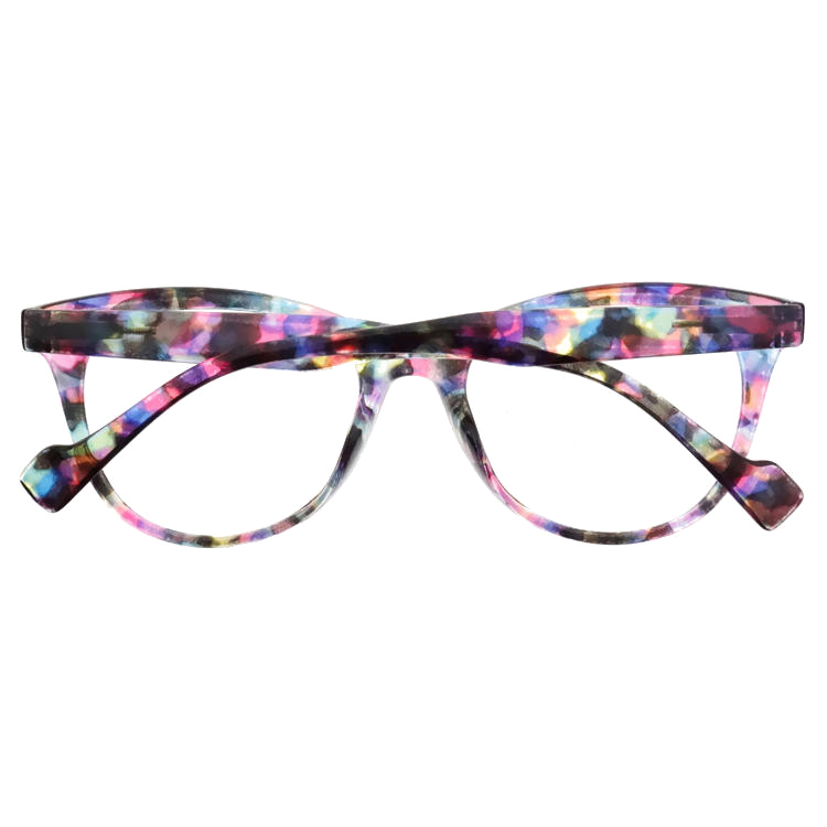 Dachuan Optical DRP251004 China Supplier Fashion Cateye Plastic Reading Glasses with Colorful Frame (15)