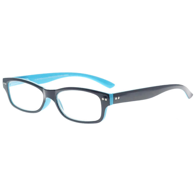 Dachuan Optical DRP343001 China Wholesale New Arrival Double Colors Reading Glasses with Small Shape Frame (8)