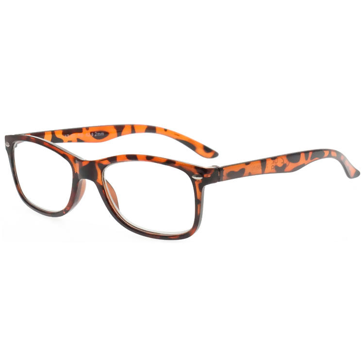 Dachuan Optical DRP343013 China Wholesale Chic Design Unisex Reading Glasses with Leopard Pattern Frame (13)