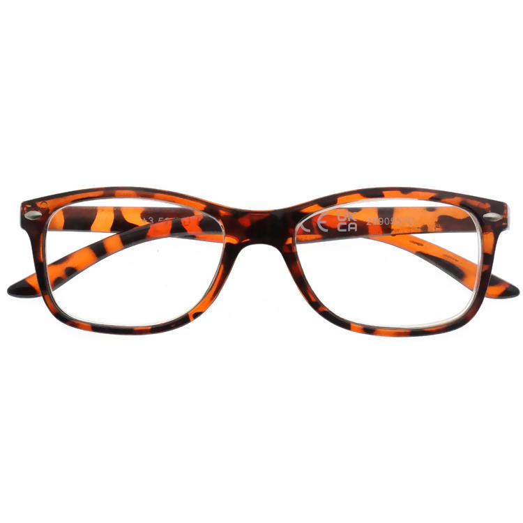 Dachuan Optical DRP343013 China Wholesale Chic Design Unisex Reading Glasses with Leopard Pattern Frame (4)
