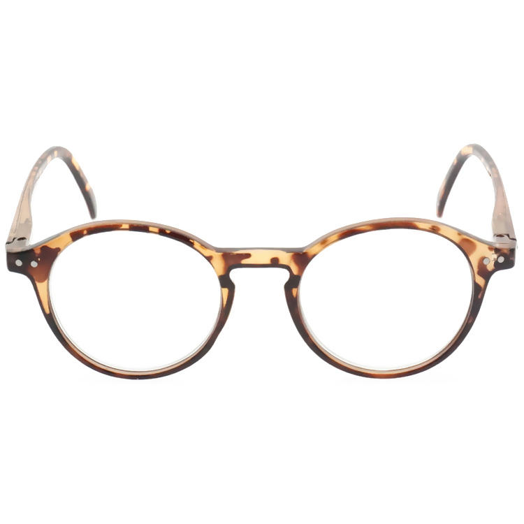 Dachuan Optical DRP343017 China Wholesale Vintage Round Shape Reading Glasses with Leopard Pattern Frame (7)